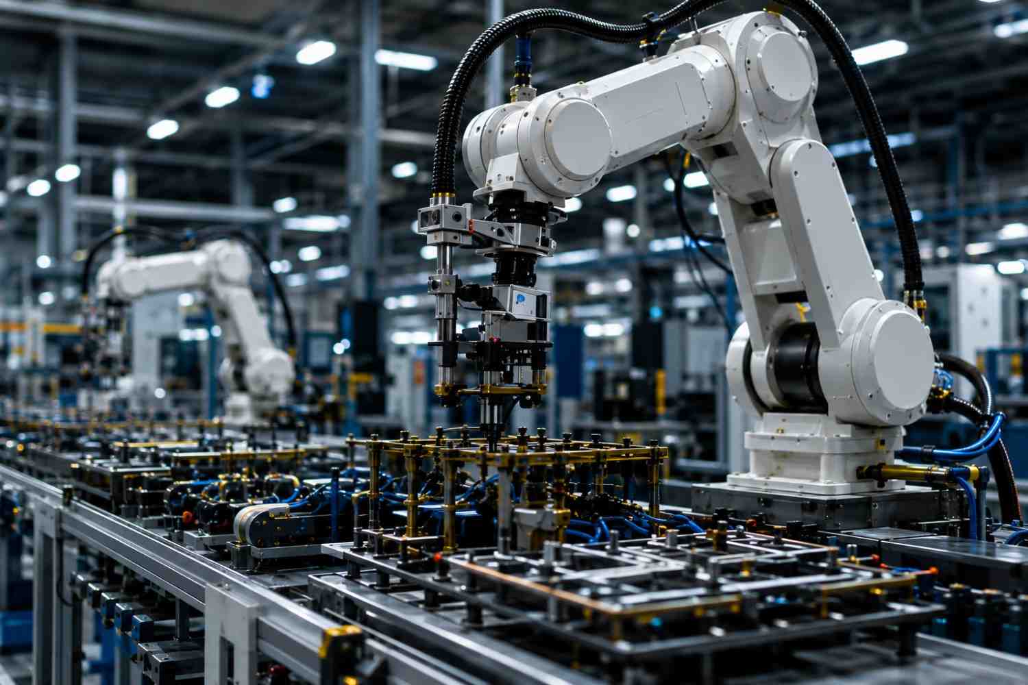 Industrial automation robot arm